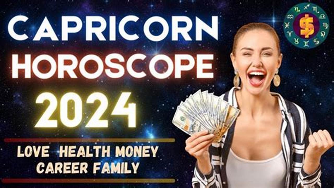 Horoscope 2024 Capricorne Youtube
