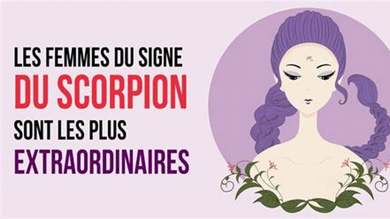 Horoscope 2024 Scorpion Femme