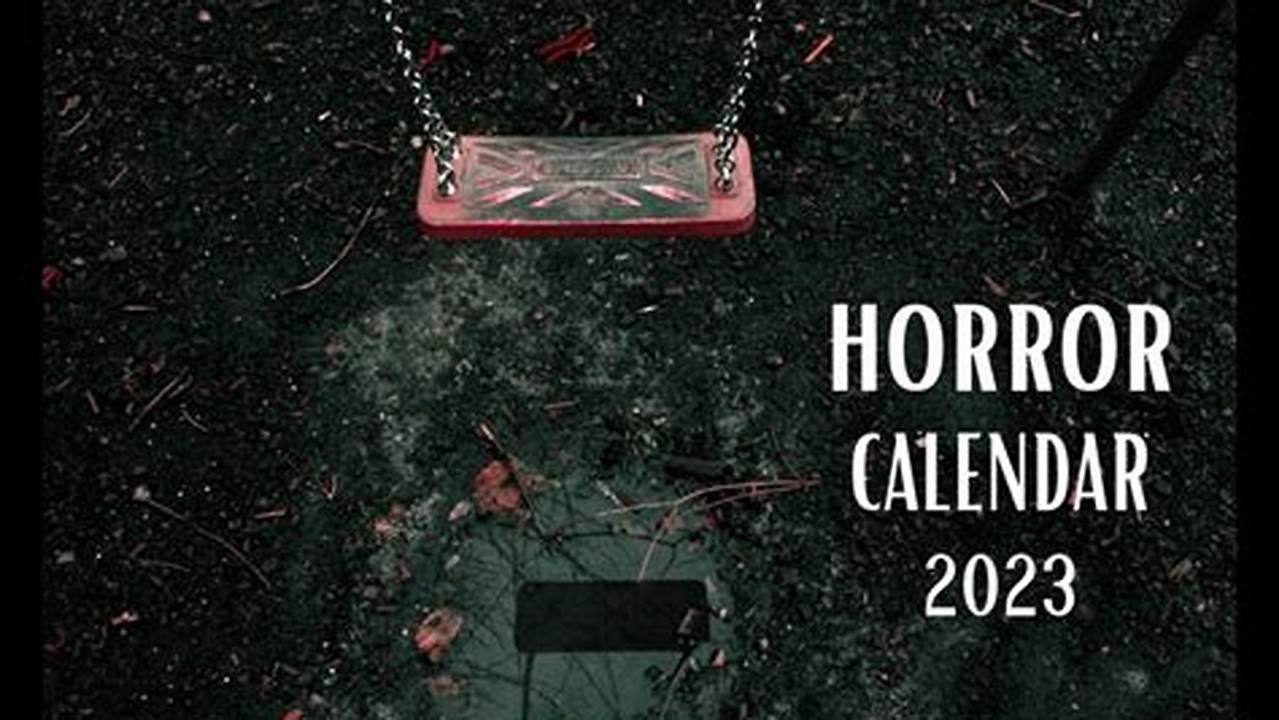 Horror Themed Calendar