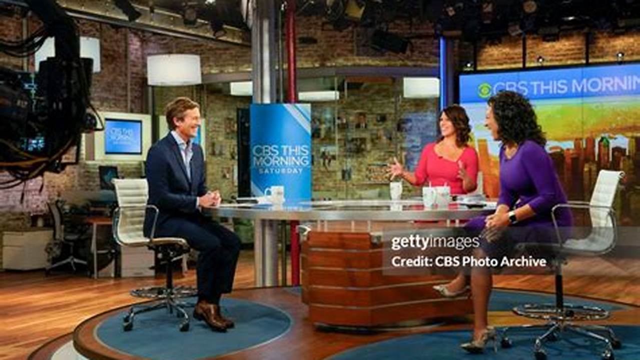 Hosts Jeff Glor, Dana Jacobson And Michelle Miller Provide Original Reporting, Breaking News, And Profiles Of Leading Figures In Culture And The Arts From The Times Square Studio On The Saturday Edition Of., 2024