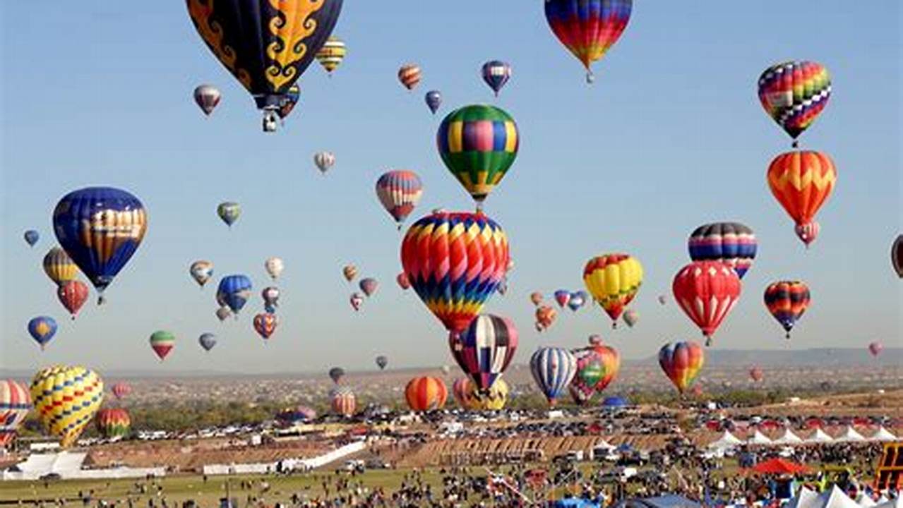 Hot Air Balloons New Mexico 2024