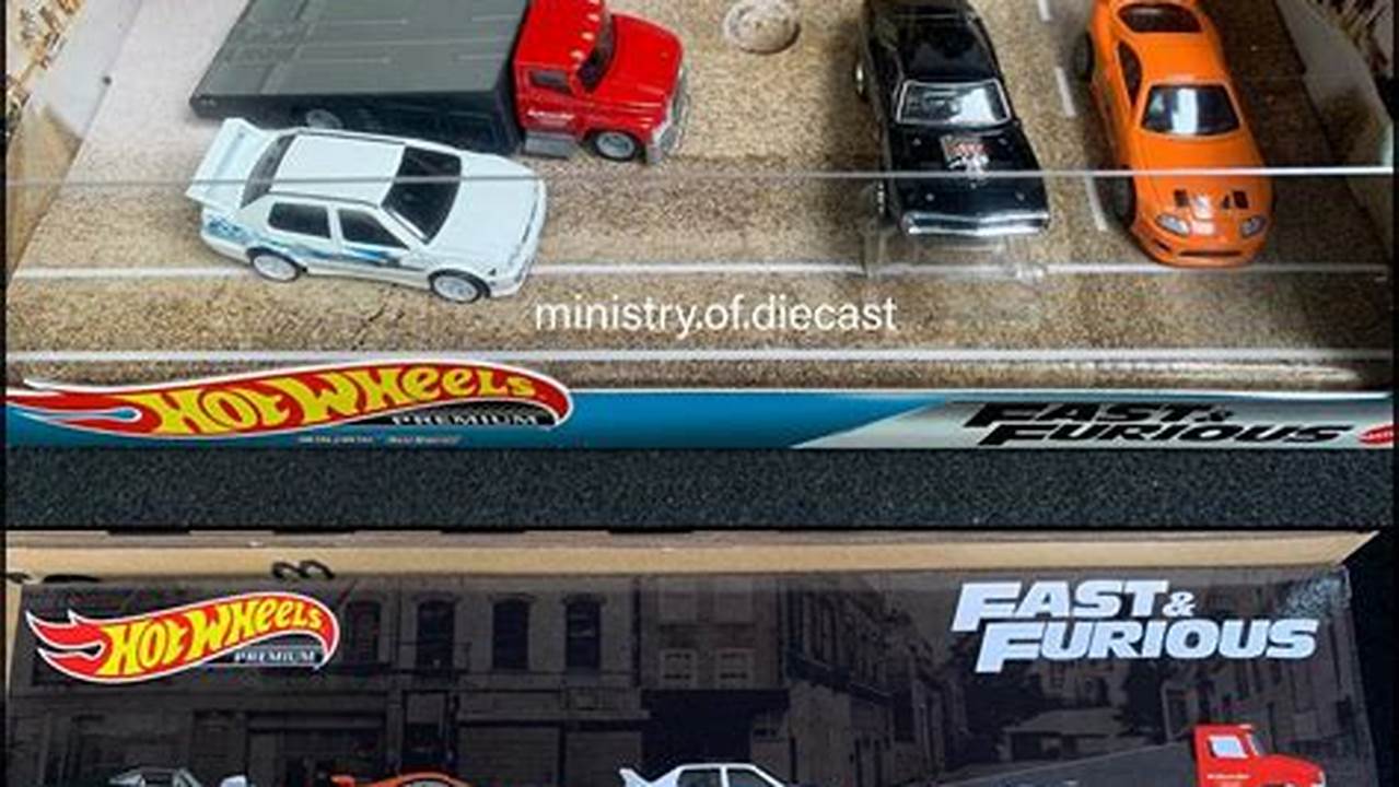 Hot Wheels Fast And Furious 2024