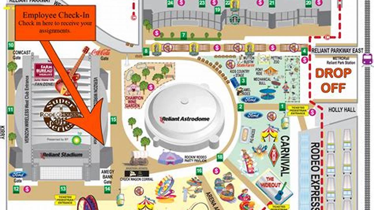 Houston Rodeo Cook Off 2024 Map