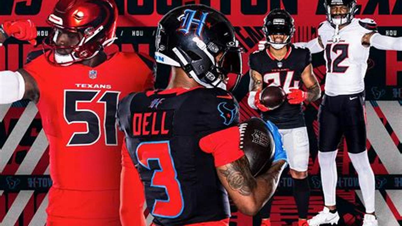 Houston Texans Uniform Change