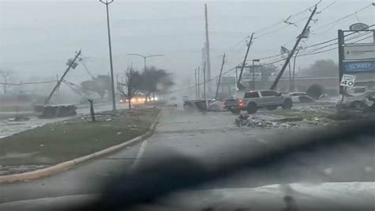 Houston Texas Tornado 2024