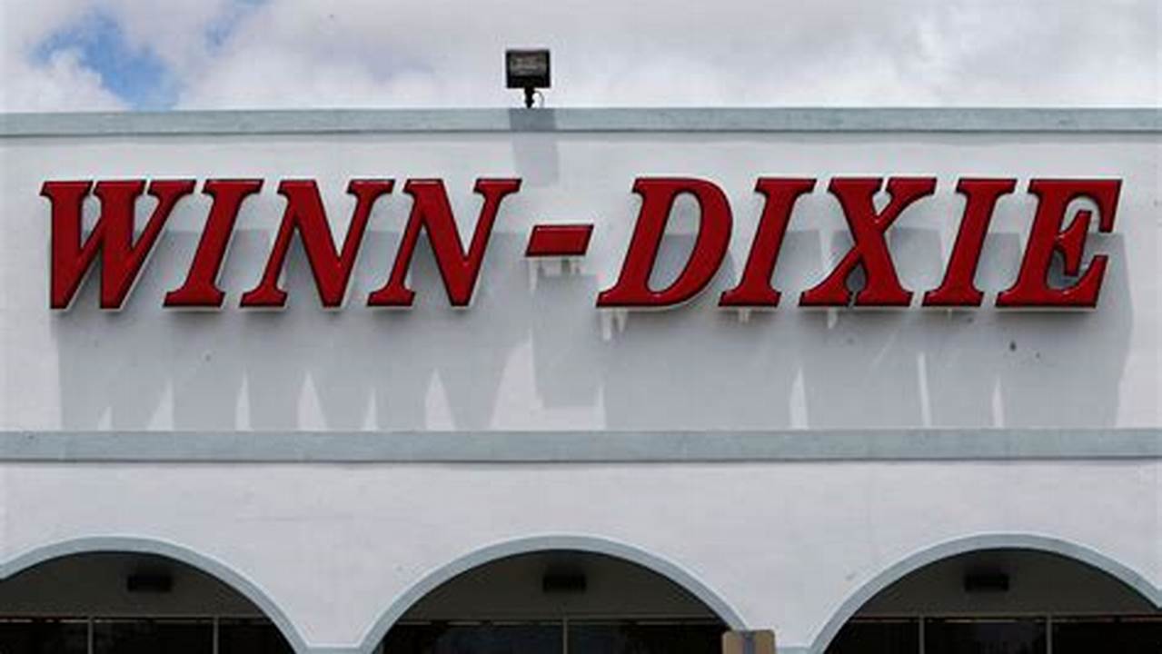 How Late Is Winn Dixie Open Today