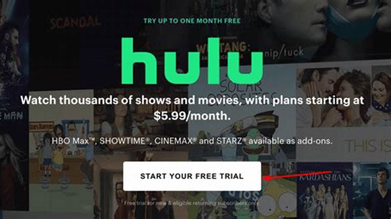 How Long Is Hulu Free Trial 2024
