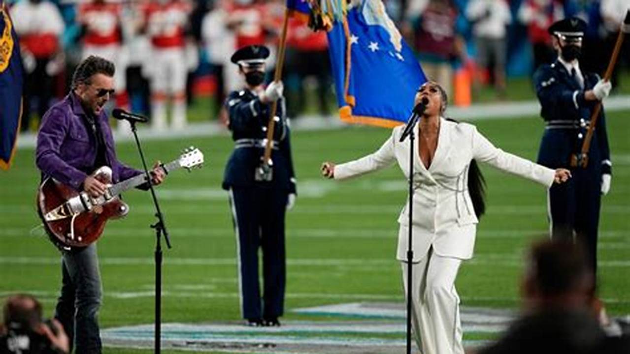 How Long Was The National Anthem Super Bowl 2024