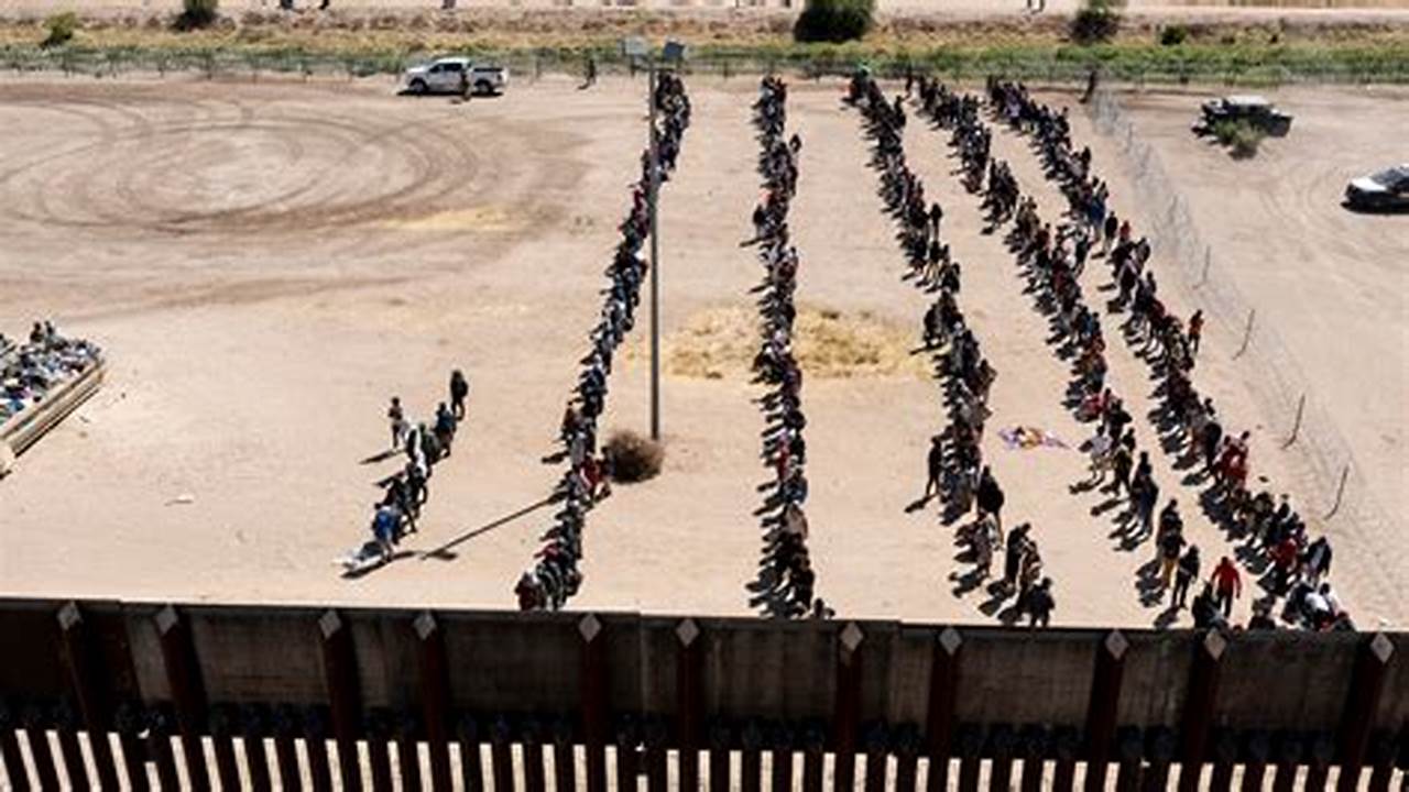 How Many Migrants Crossed The Border In 2024