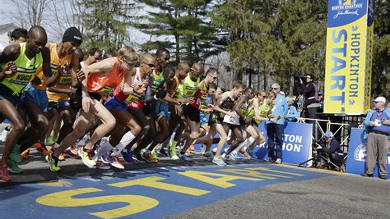 How Many Runners Run In The Boston Marathon 2024
