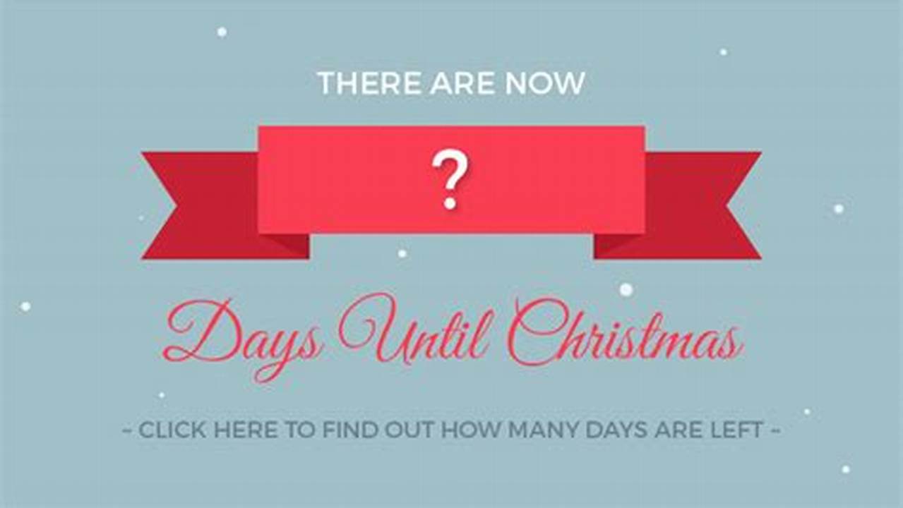 How Many Shopping Days Until Christmas 2024 Calendar