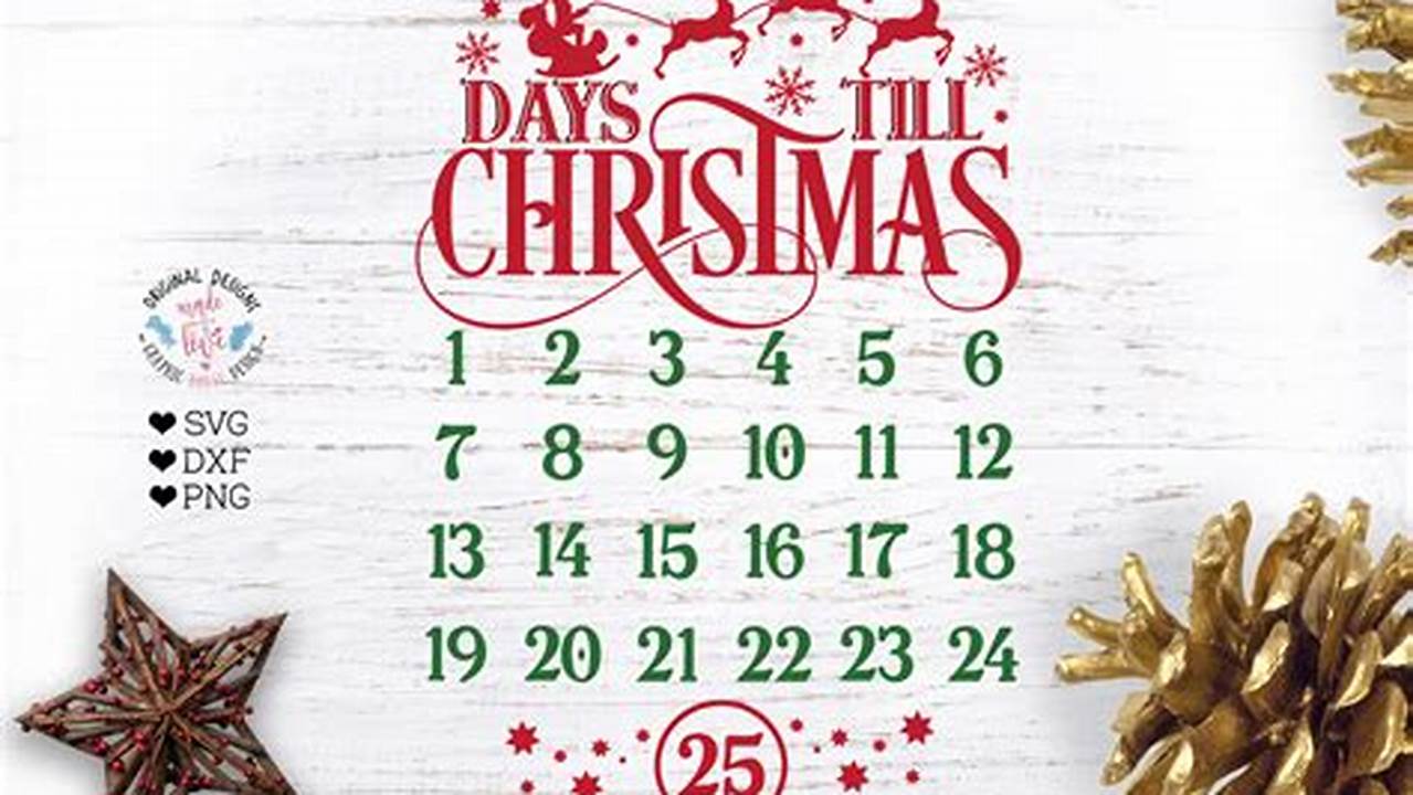 How Many Shopping Days Until Christmas 2024 Lok