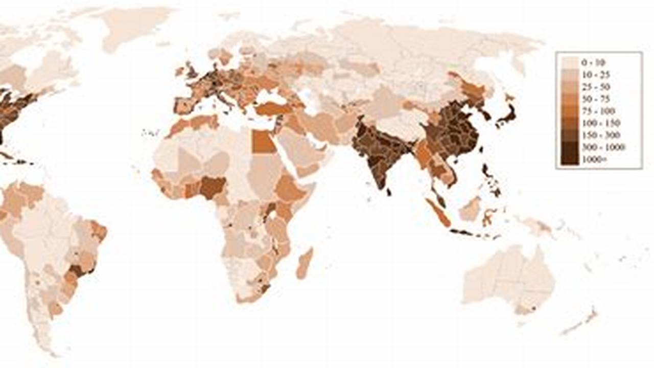 How Much People Live In The World 2024