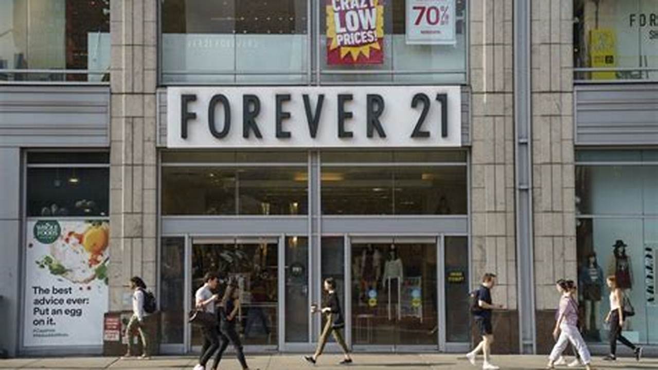 How The Bankruptcy Of Fast Fashion Giant Forever 21 Signals The End Of An Era., 2024