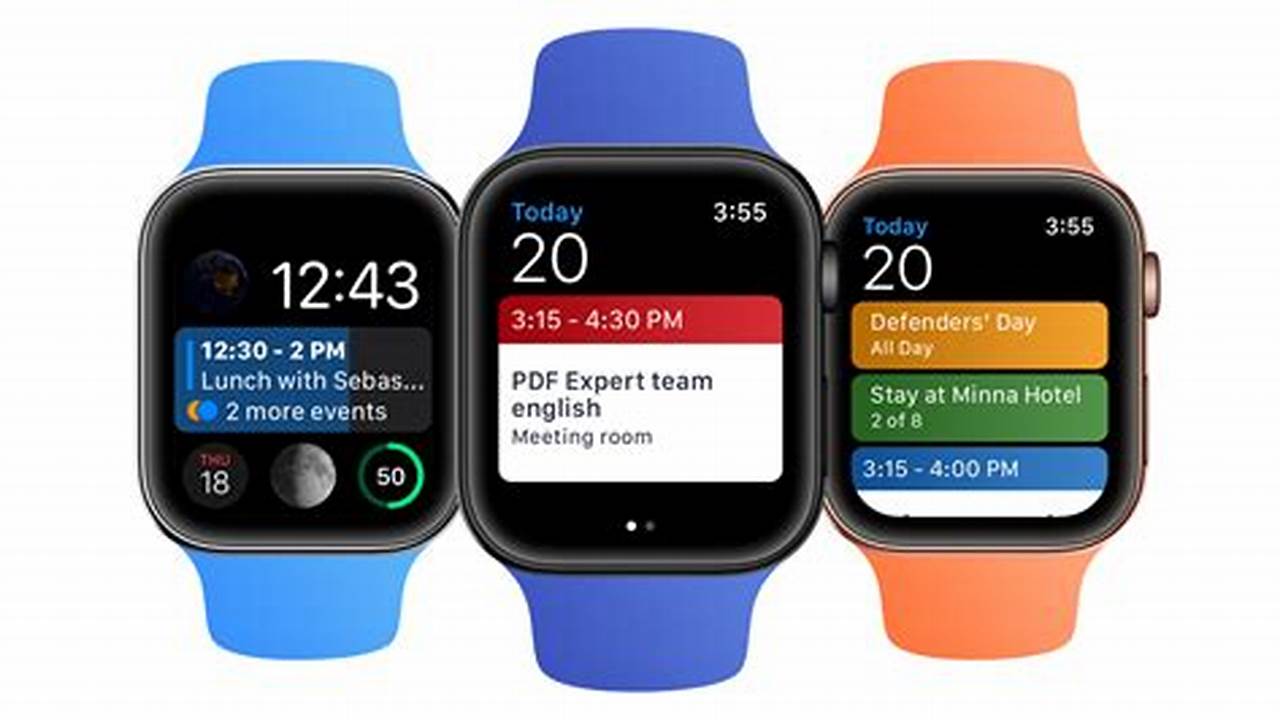 How To Add Calendar App To Apple Watch