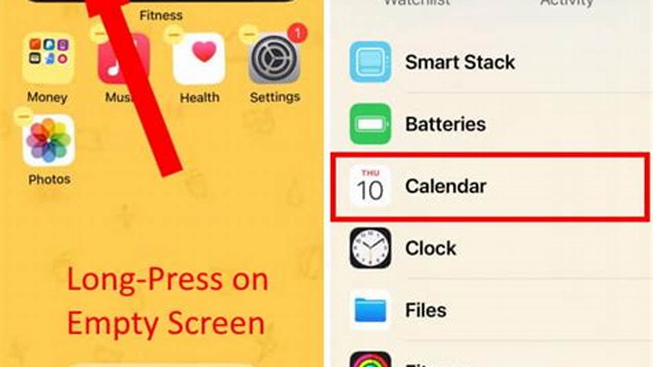 How To Add Calendar To Iphone Home Screen