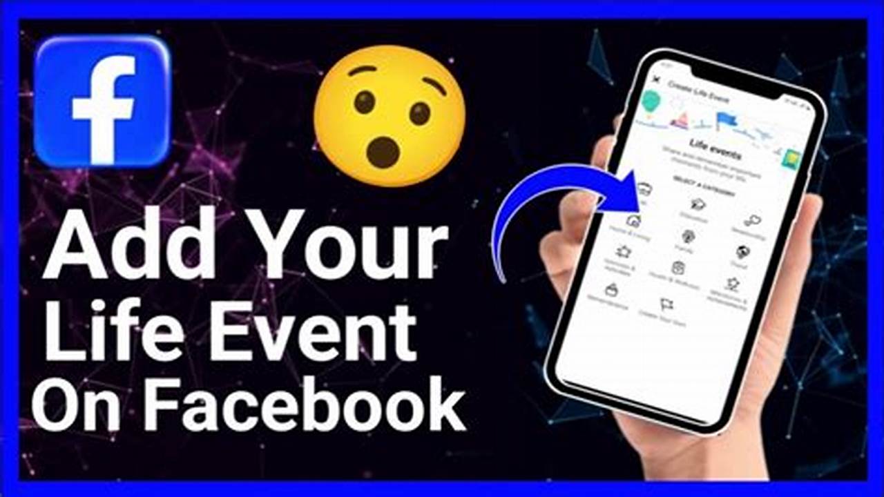 How To Add Life Event On Facebook 2024
