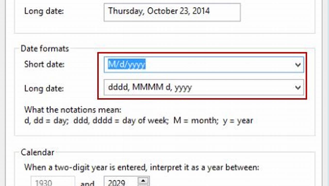 How To Change Calendar Date