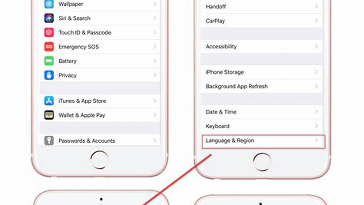 How To Change Calendar Language In Iphone