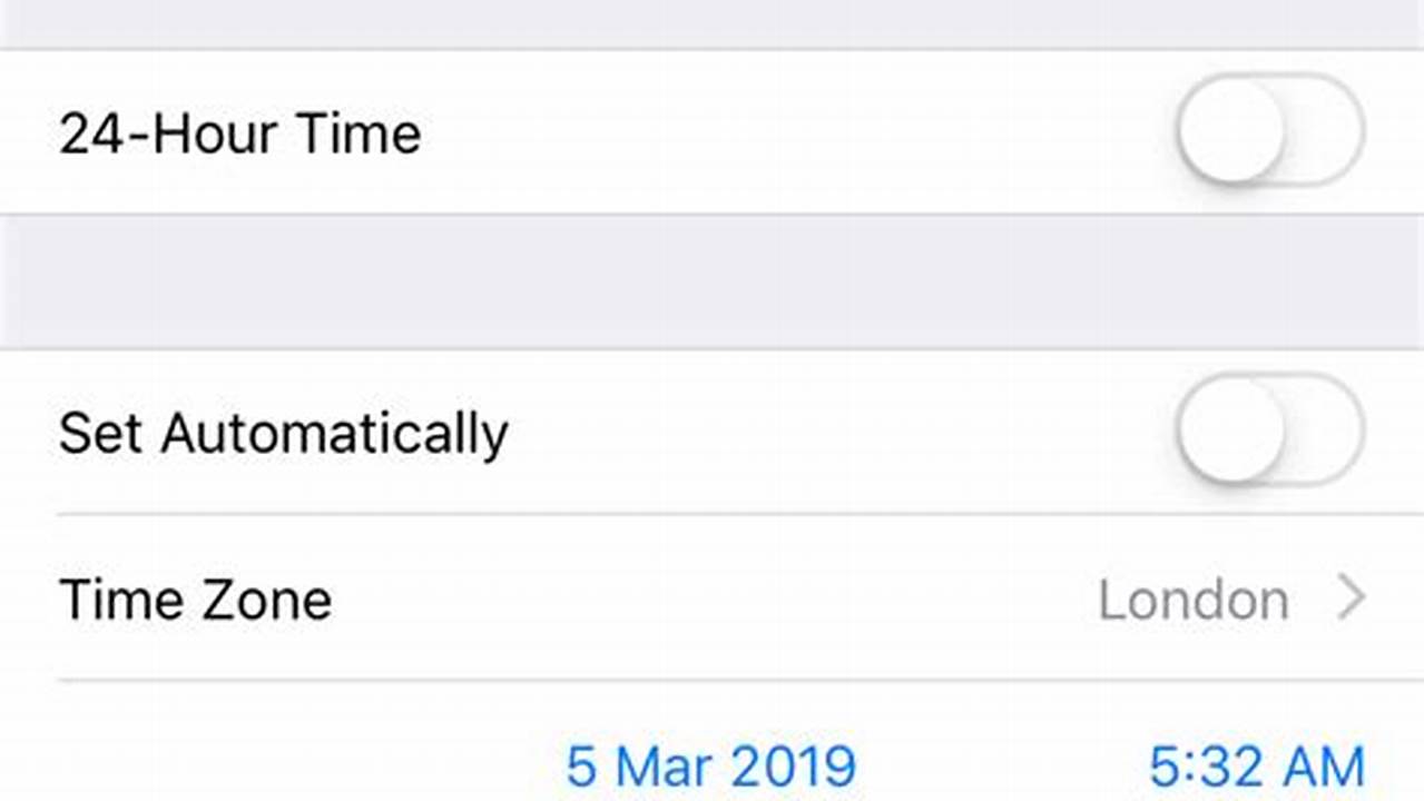 How To Change Calendar Time Zone On Iphone