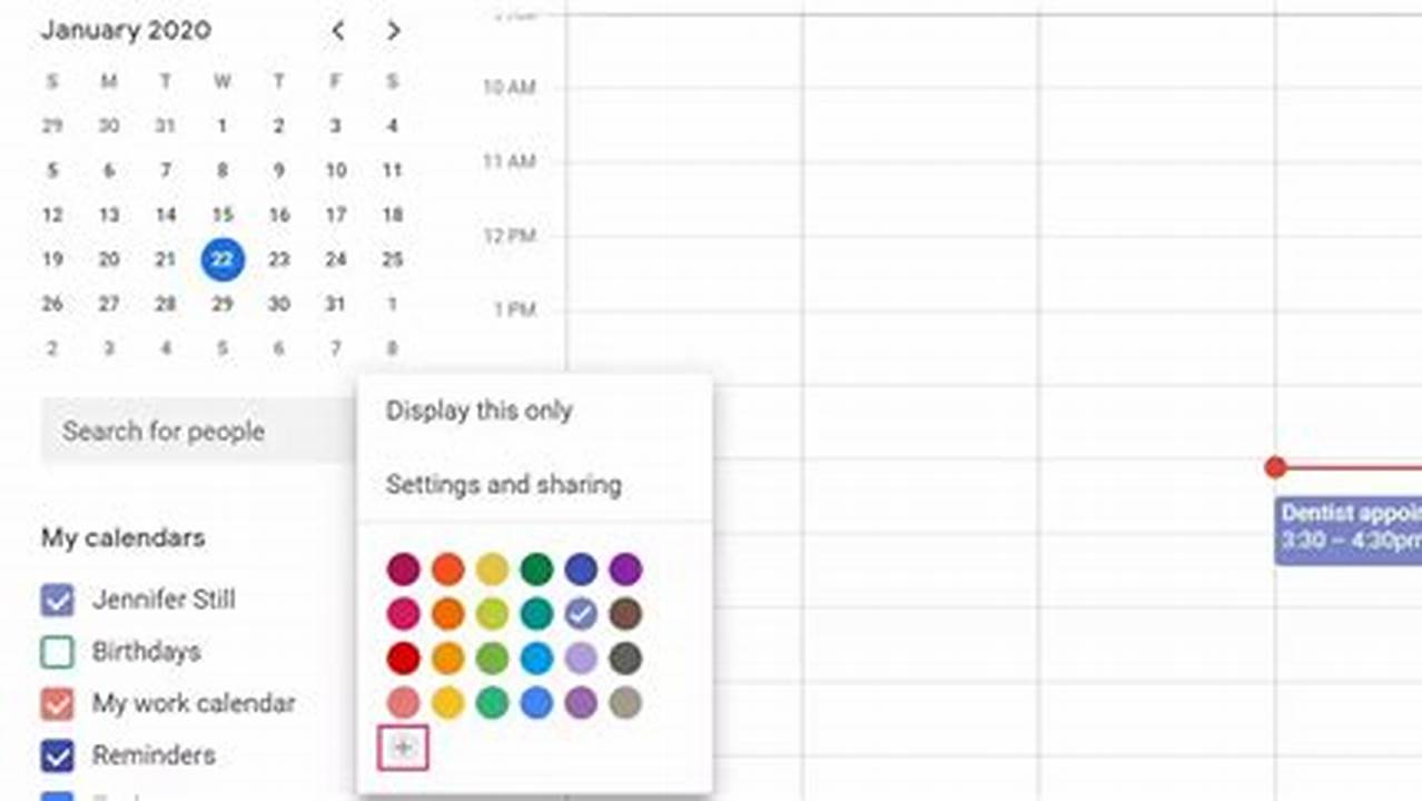How To Change Colors Of Events In Google Calendar