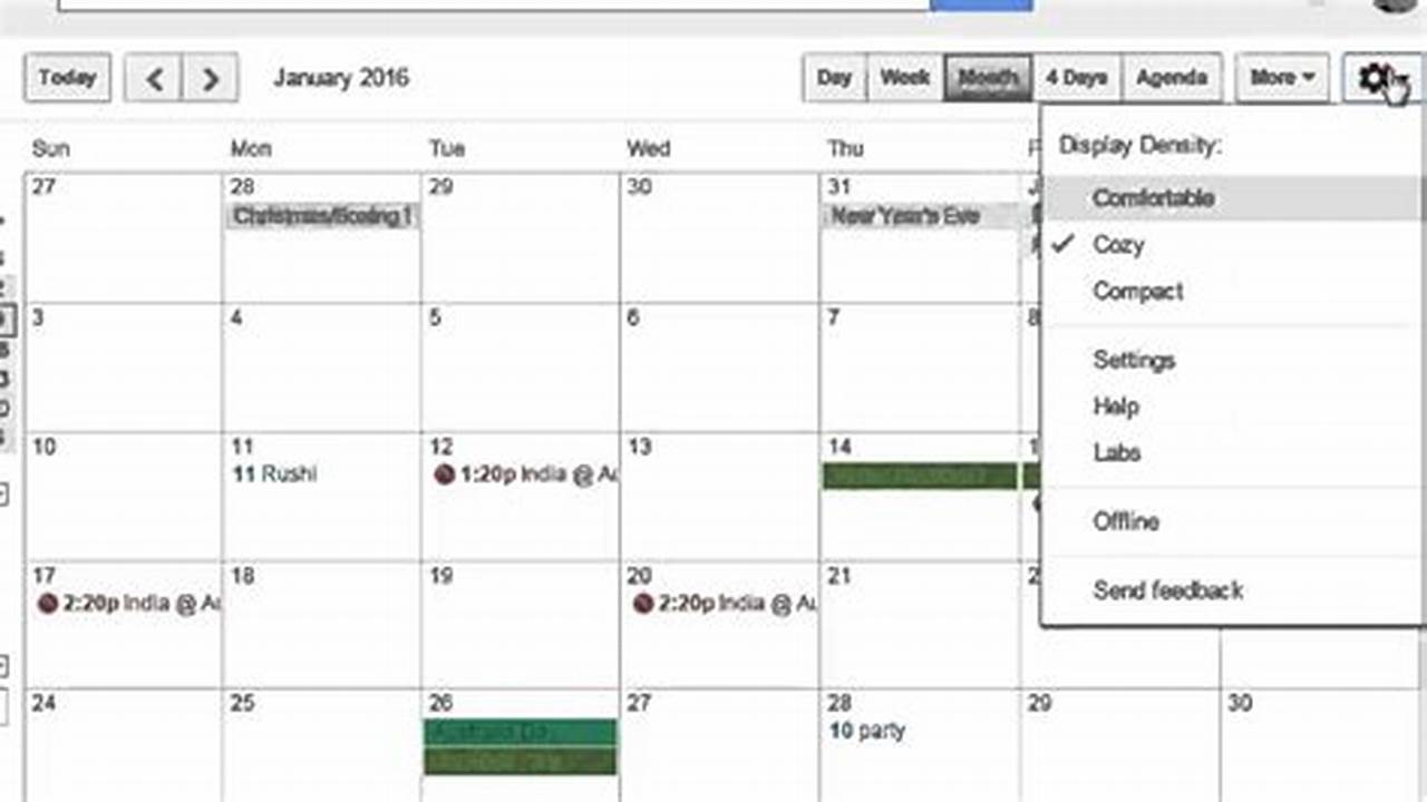 How To Change My Default Google Calendar