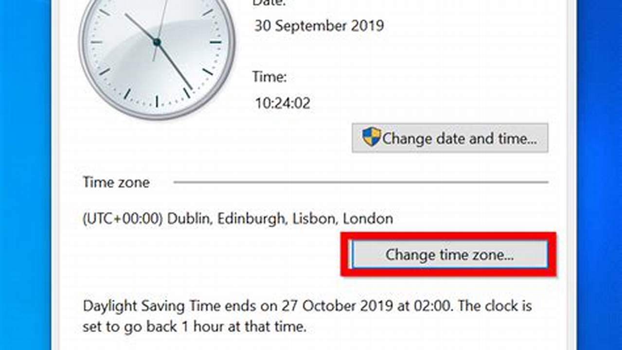 How To Change Time Zone In Calendar