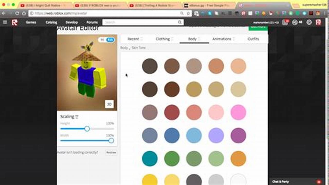 How To Change Your Skin Color In Roblox 2024