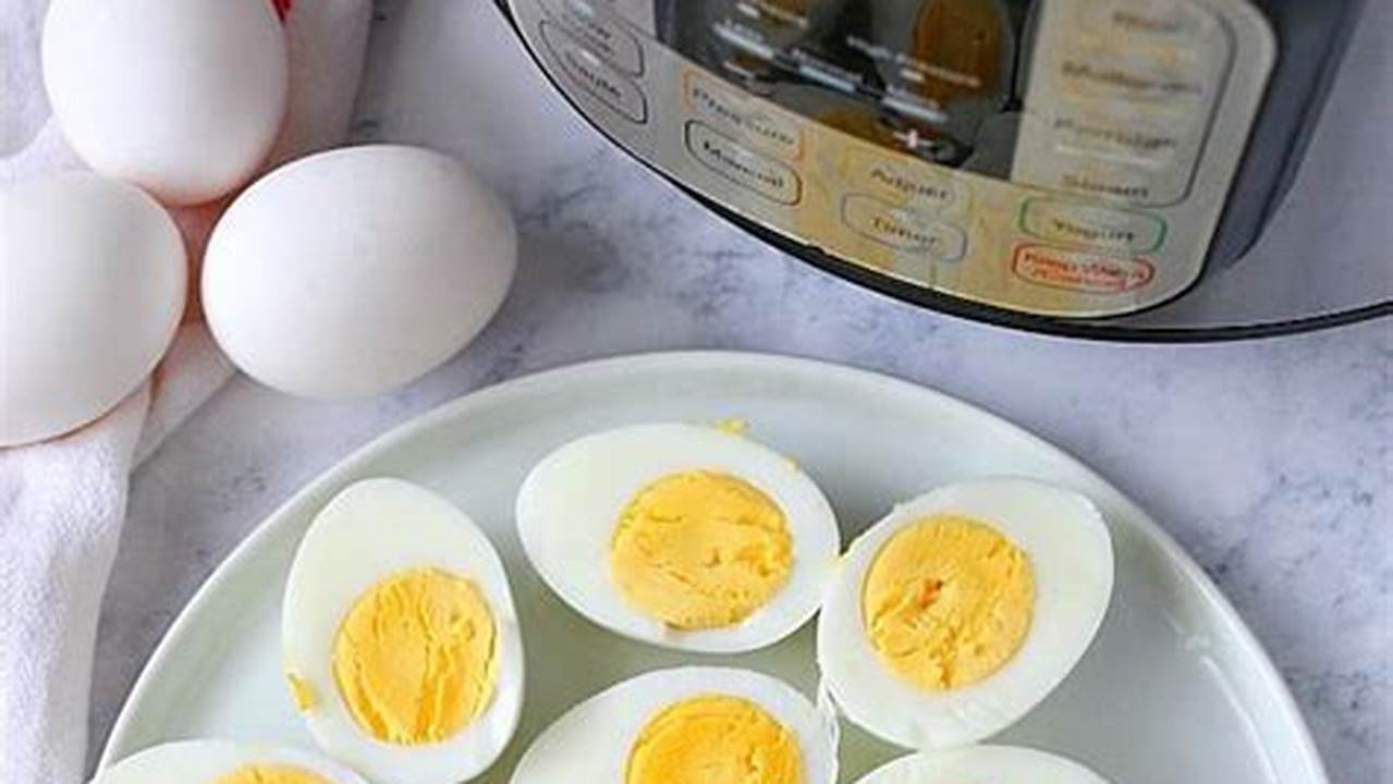 How To Cook Hard Boiled Eggs In Instant Pot