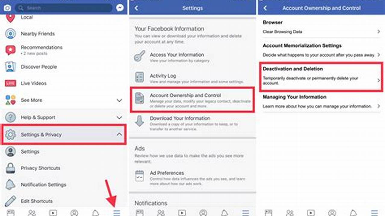 How To Deactivate Facebook On Pc 2024