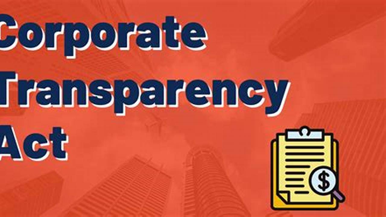 How To File Corporate Transparency Act 2024
