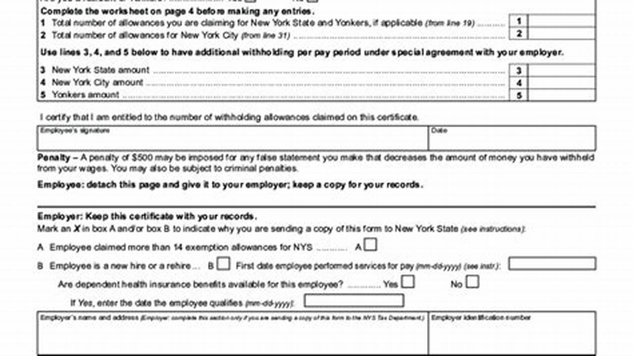 How To Fill Out It-2104 Form 2024