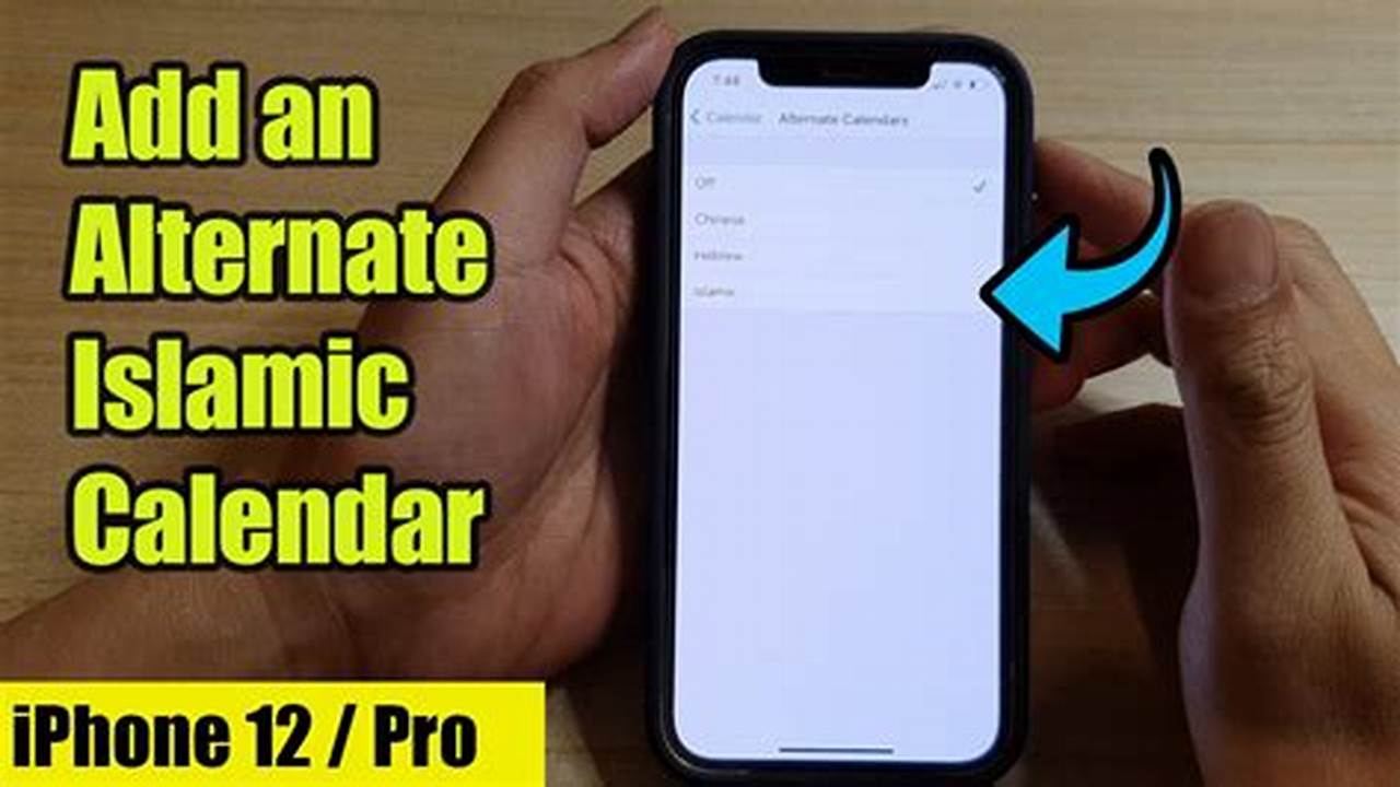 How To Fix Islamic Calendar In Iphone