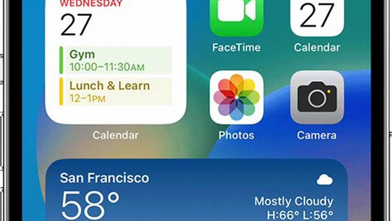 How To Get Calendar On Iphone Home Screen