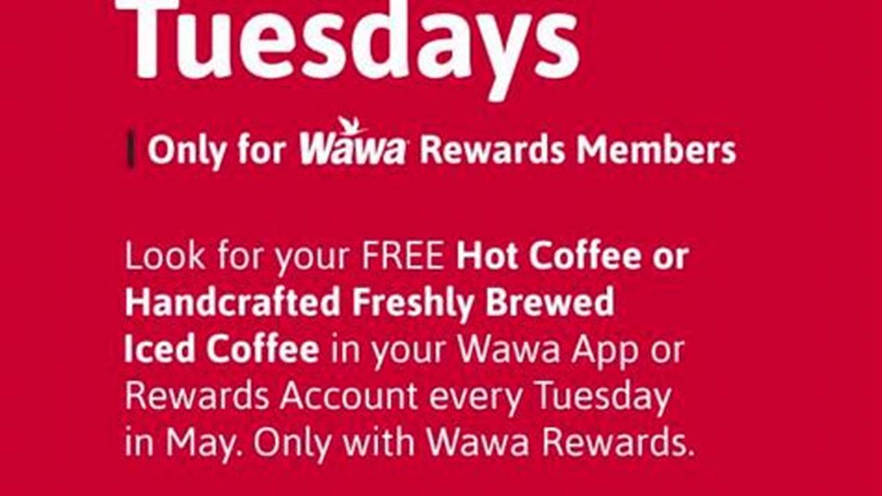 How To Get Free Wawa Coffee