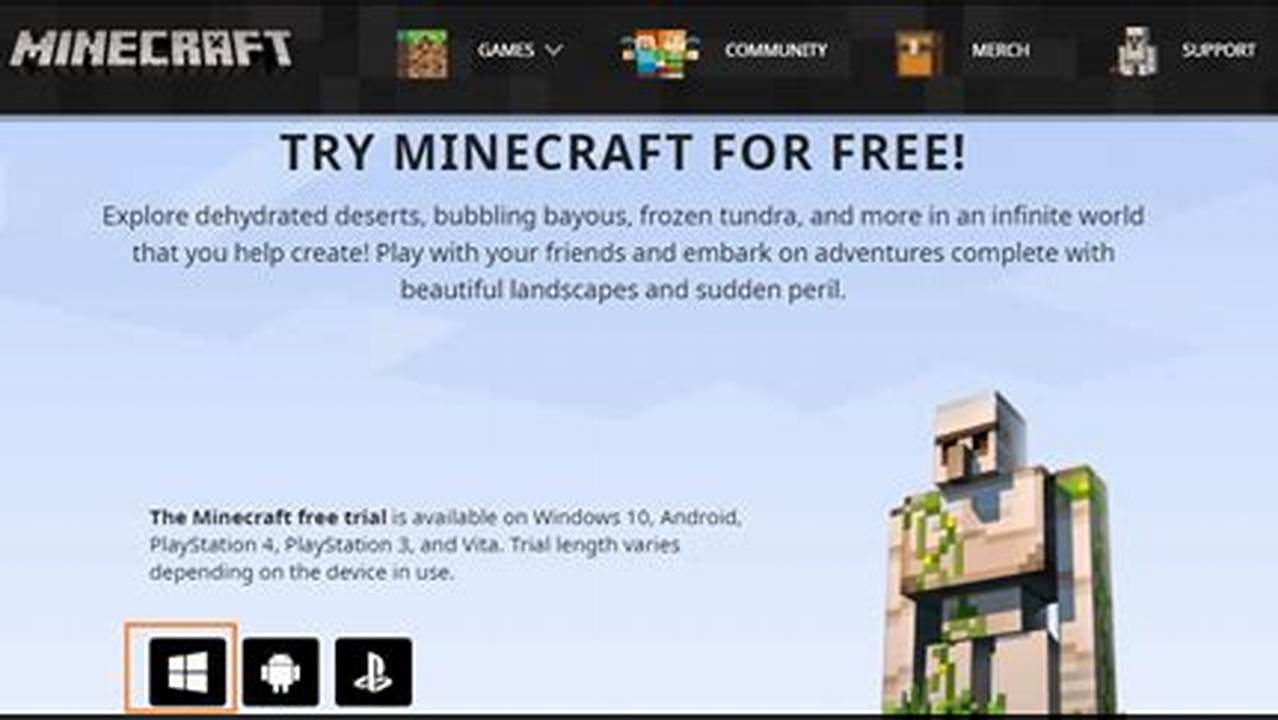 How To Get Minecraft For Free 2024