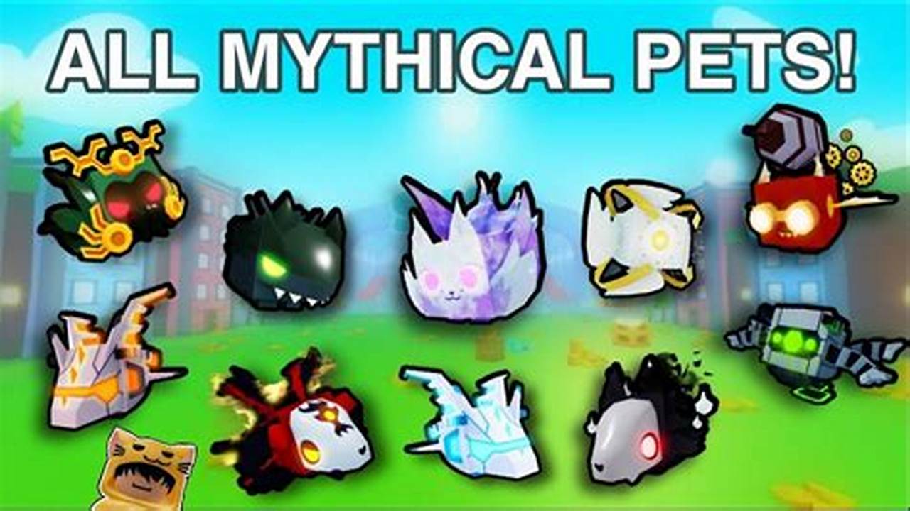 How To Get Mythical Pets In Pet Simulator X 2024