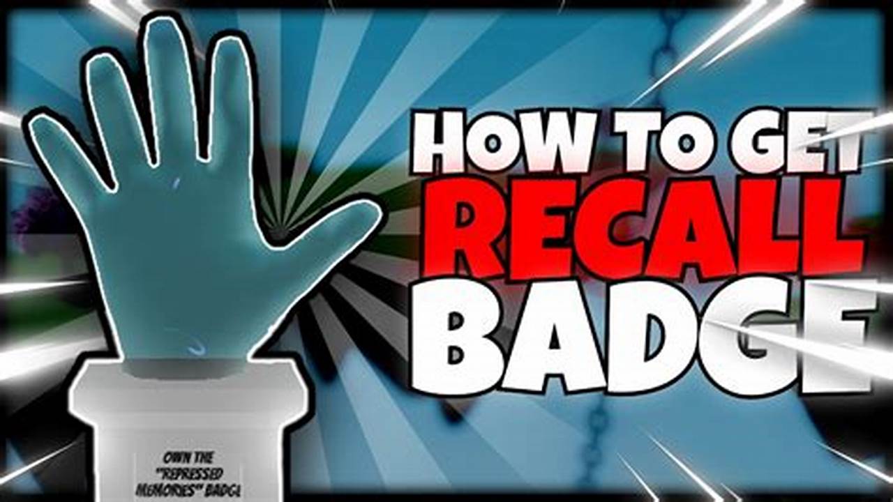 How To Get Recall 2024