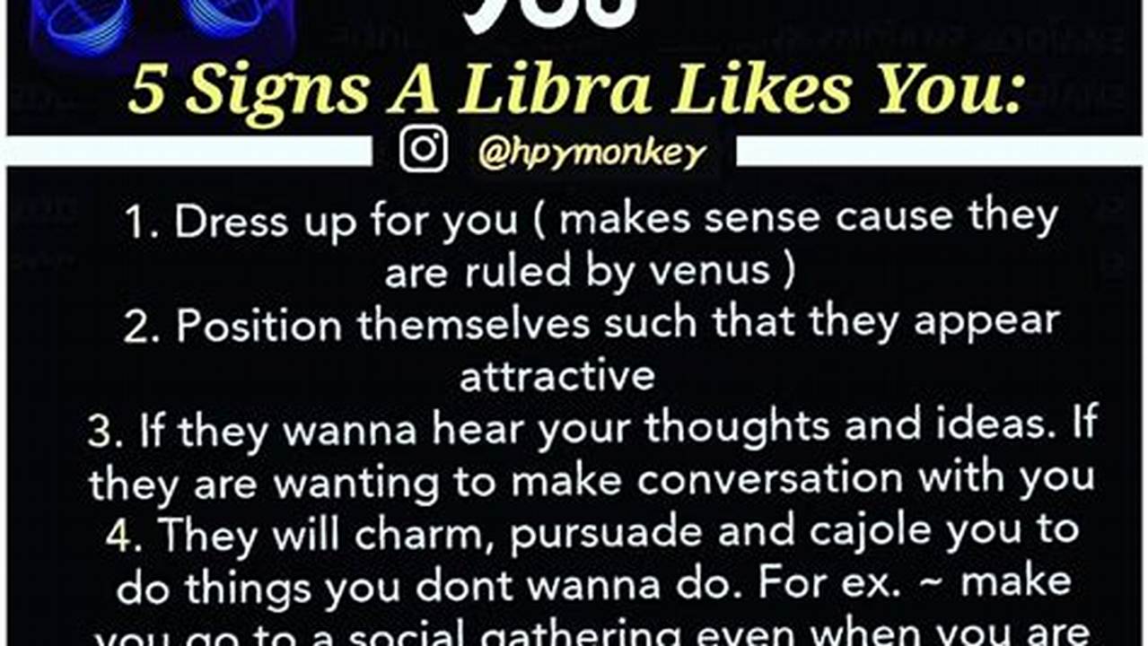 How To Know If A Libra Man Likes You