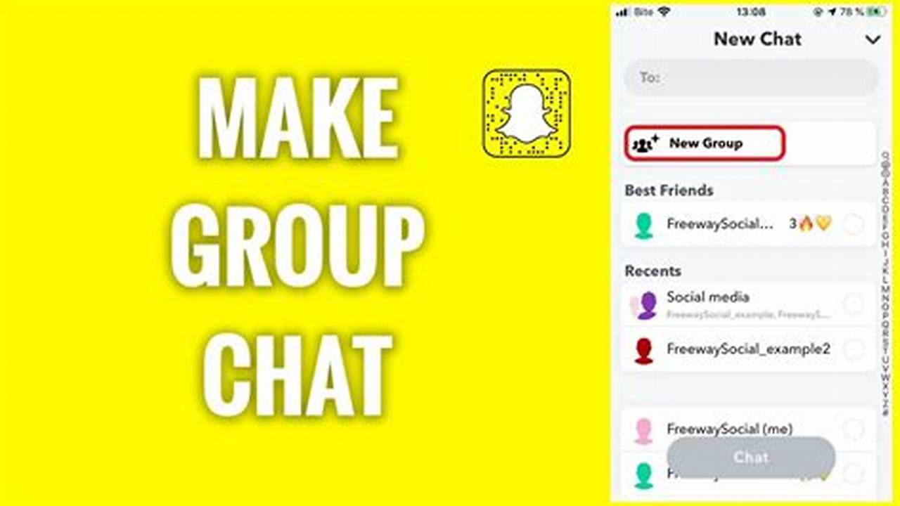 How To Make Group Chat On Snapchat 2024