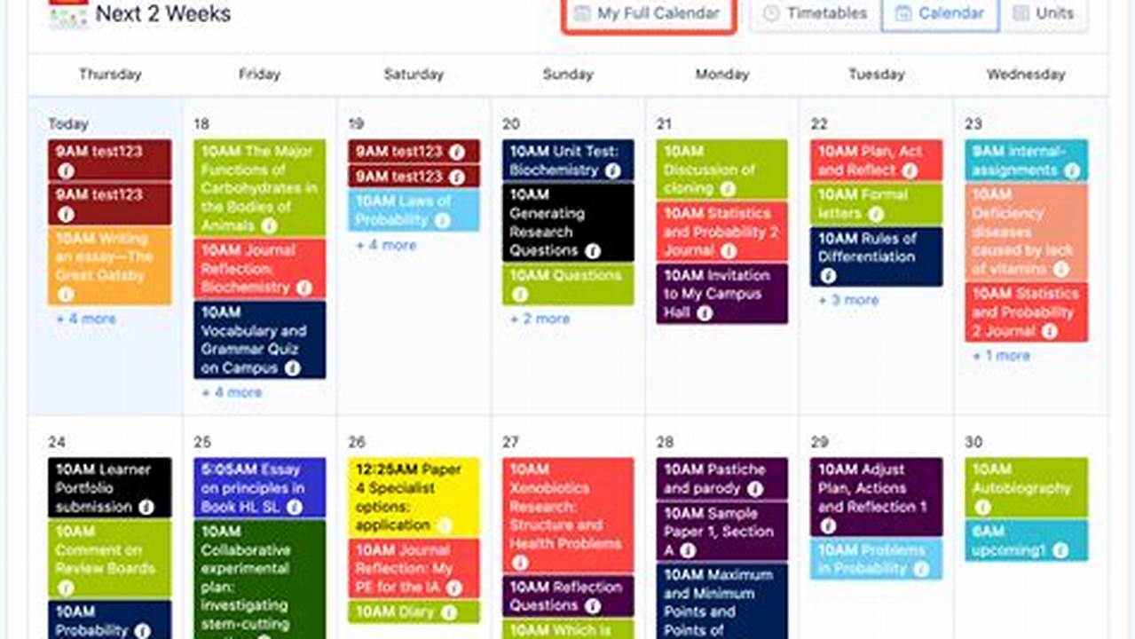 How To Manage Your Calendar