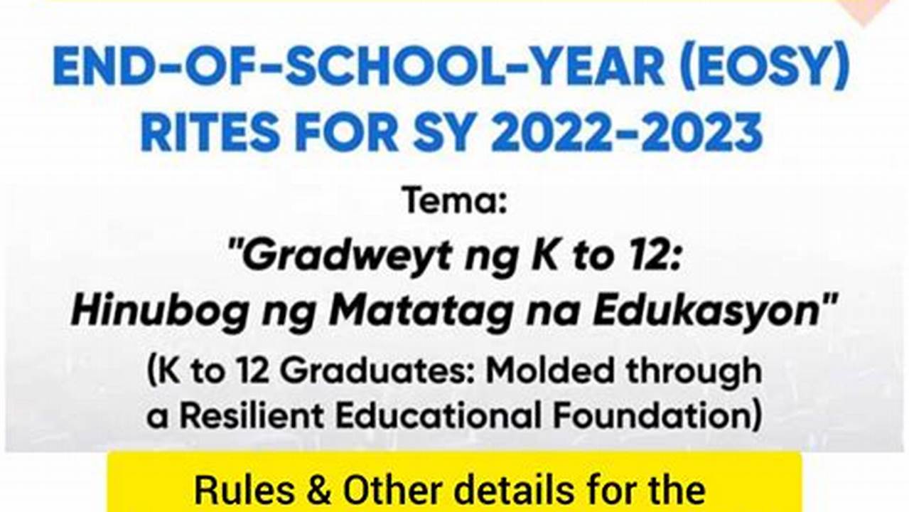 How To Prepare For School Year 2024-2024 Deped