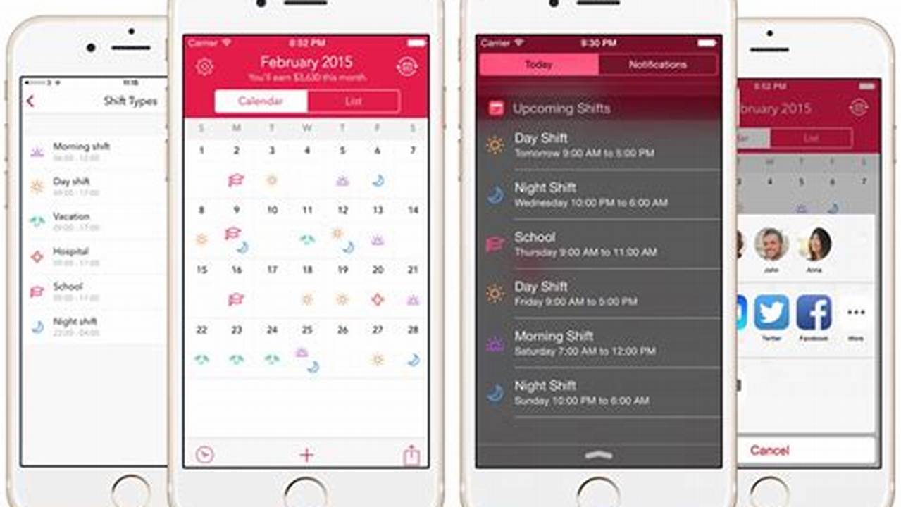 How To Put Work Shifts On Iphone Calendar