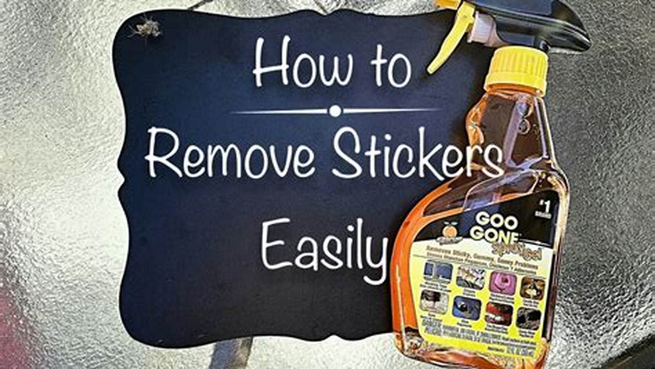 How To Remove Sticker From Calendar