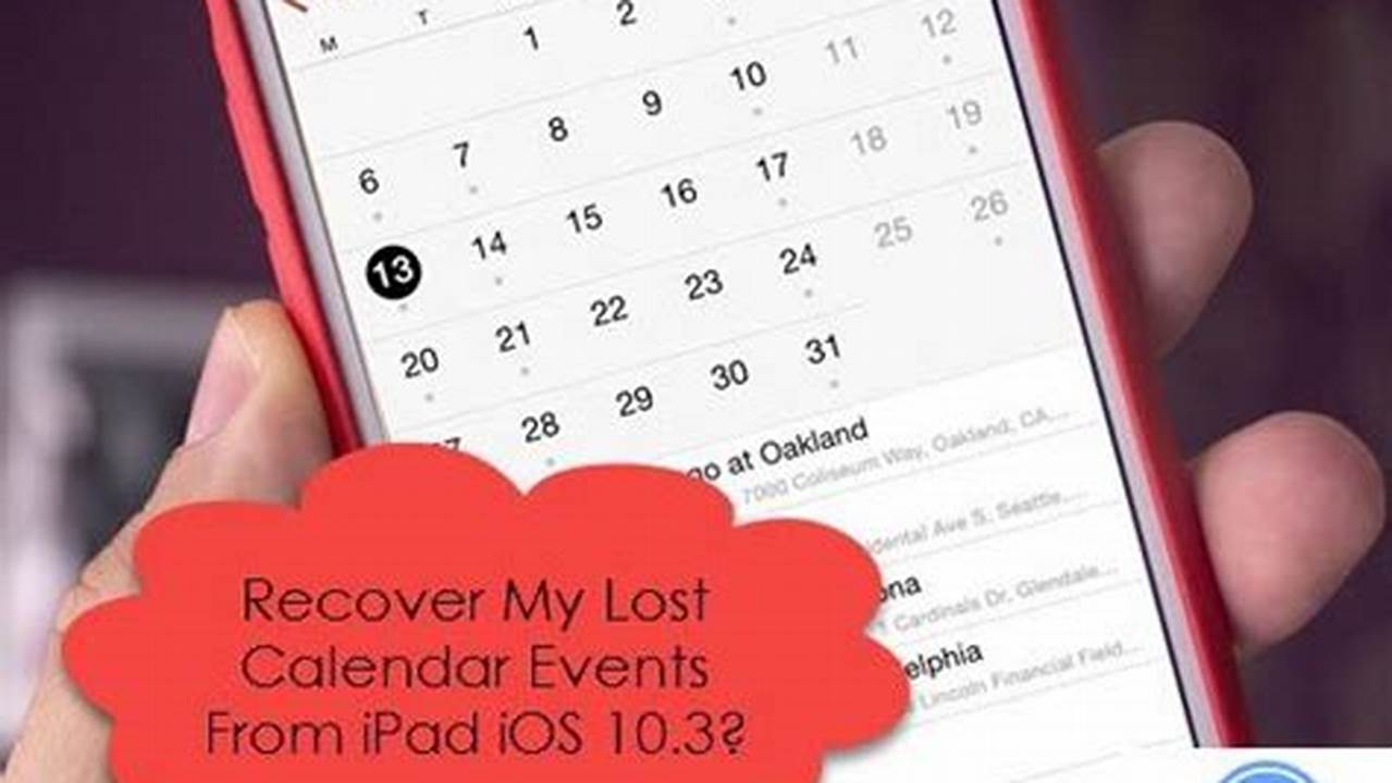 How To Restore Calendar Icon On Ipad