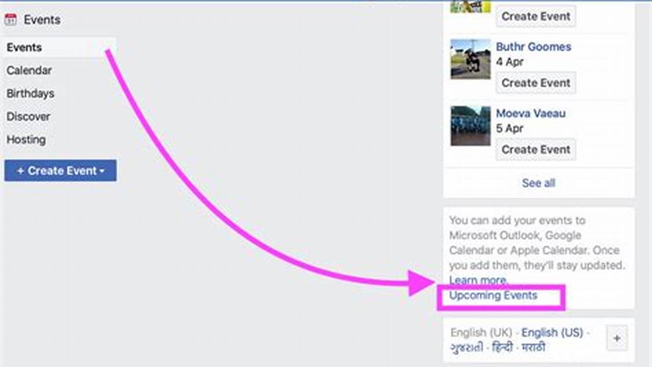 How To Save Facebook Events To Calendar