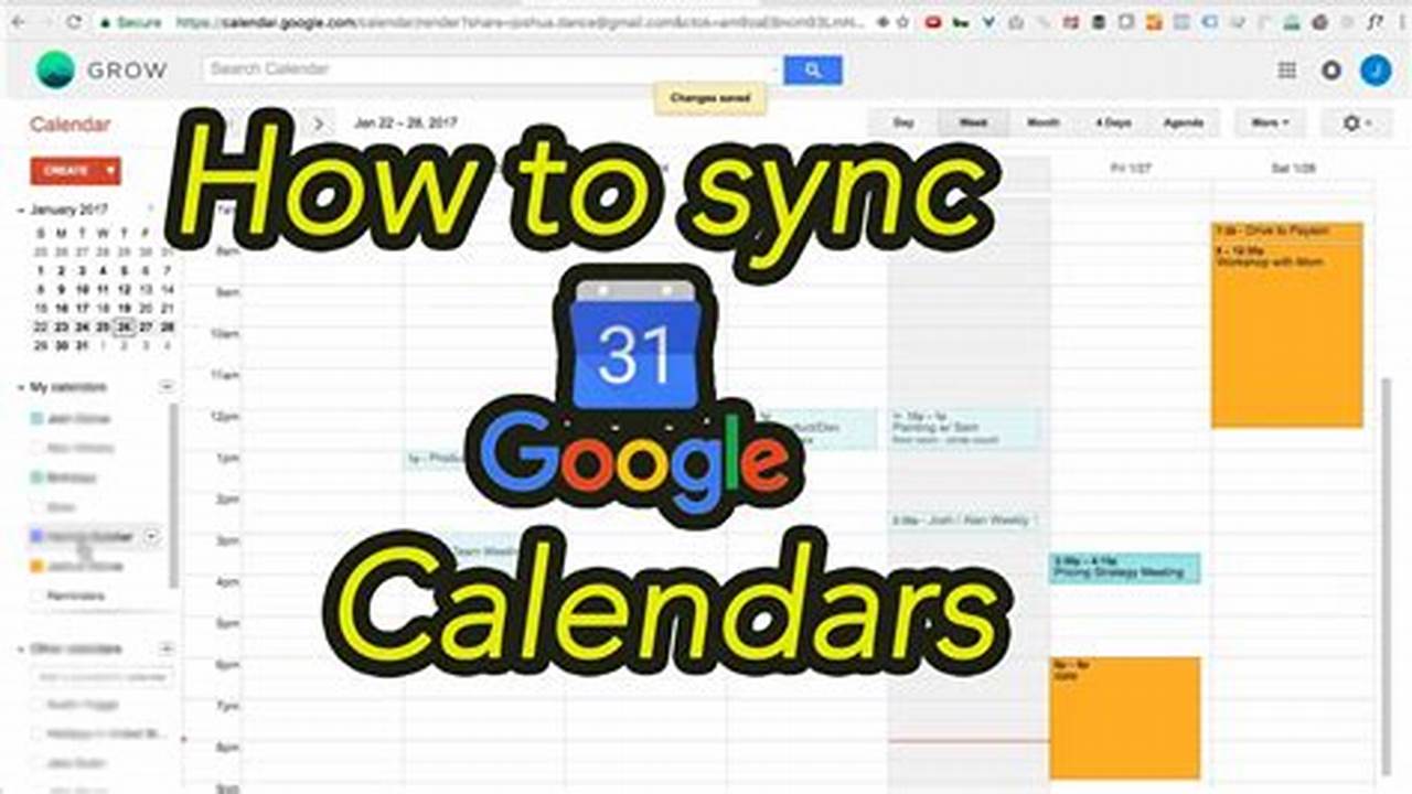 How To Sync My Android Calendar To Google Calendar