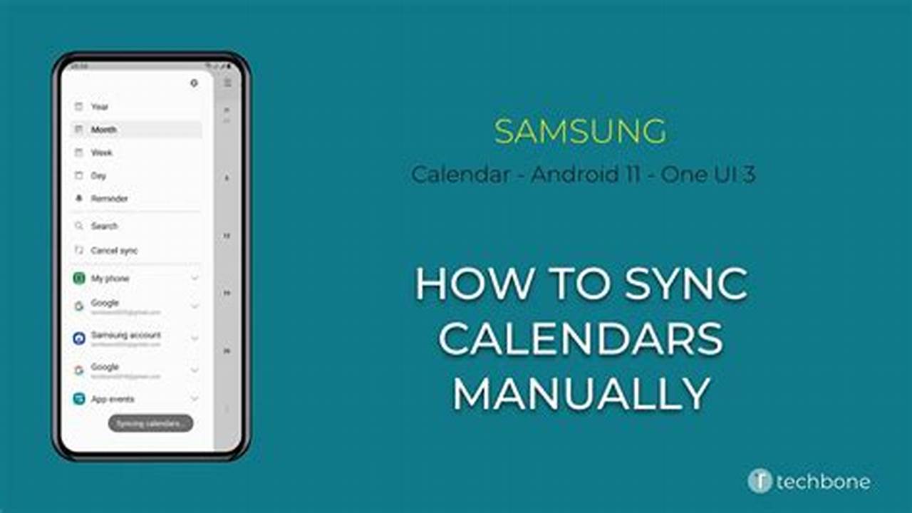 How To Sync Samsung Phone And Tablet Calendar