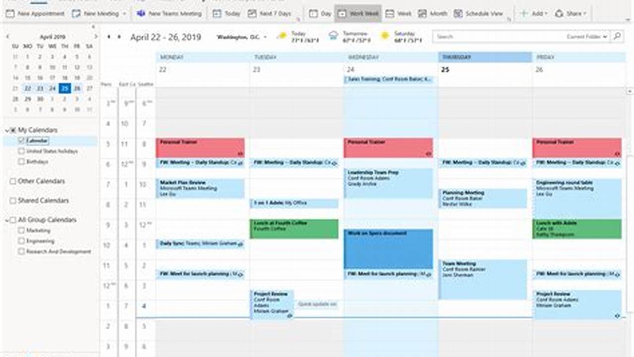 How To Update Calendar On Outlook