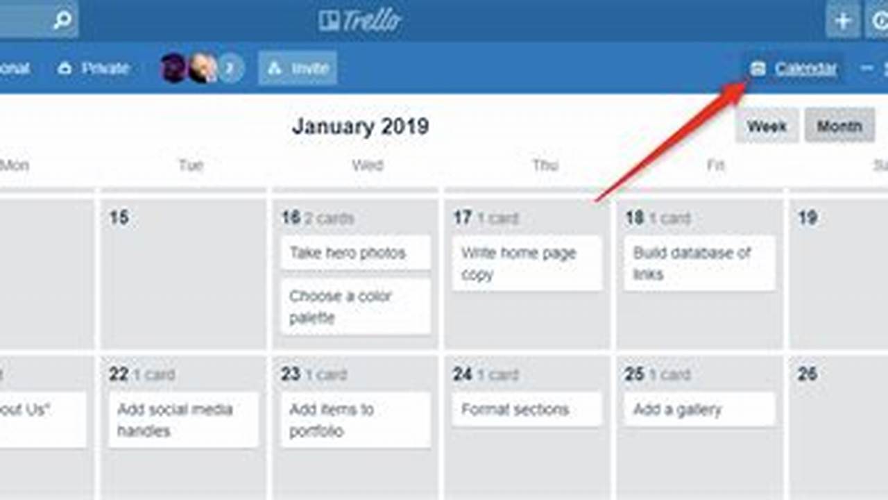 How To Use Trello Calendar